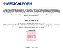 Tablet Screenshot of medicalporn.com
